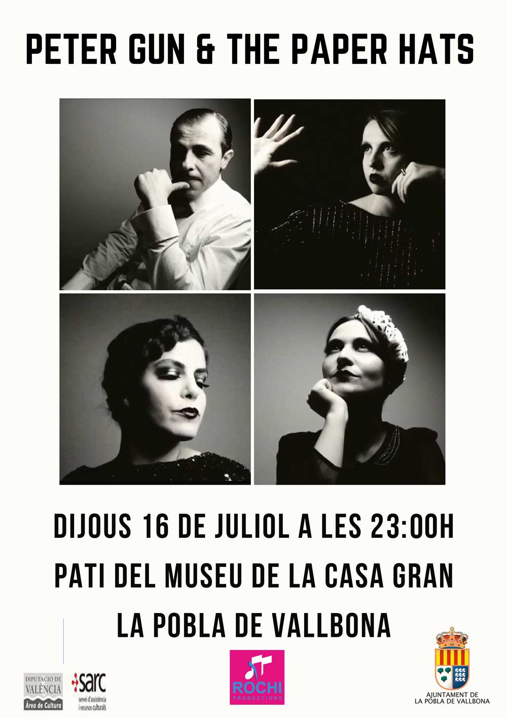 rochiproductions-Cartel-Peter-Gun-The-Paper-Hats-en-La-Pobla